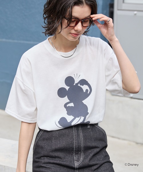 Disney（ディズニー） tシャツ 「Disney」別注/ミッキーマウス＆ミニー