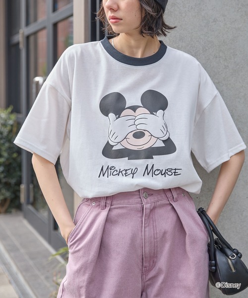Disney（ディズニー） tシャツ 半袖 「Disney」別注/ミッキーマウス