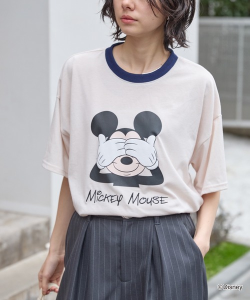 Disney（ディズニー） tシャツ 半袖 「Disney」別注/ミッキーマウス