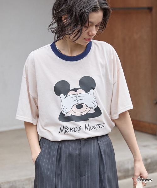 Disney（ディズニー） tシャツ 半袖 「Disney」別注/ミッキーマウス