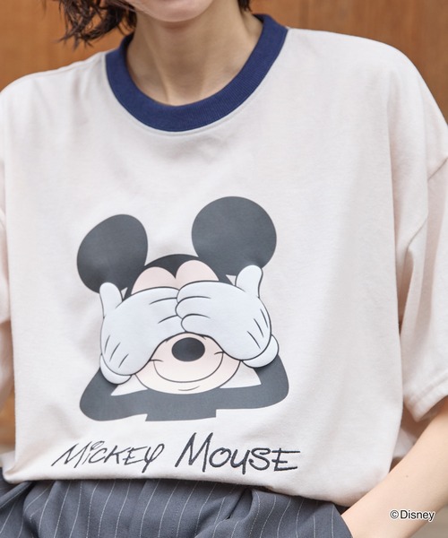 Disney（ディズニー） tシャツ 「Disney」別注/ミッキーマウス＆ミニー