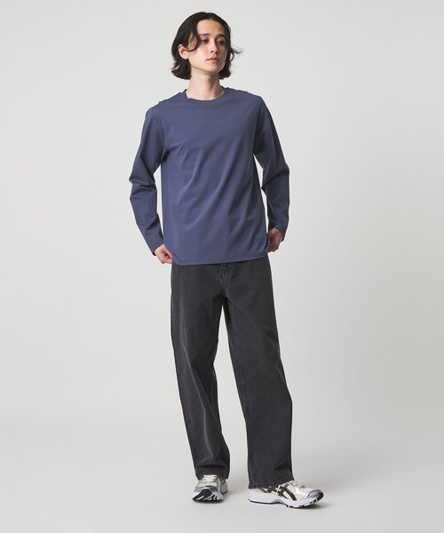 A DAY IN THE LIFE tシャツ シャイニー ポンチ ジャスト カットソー「A