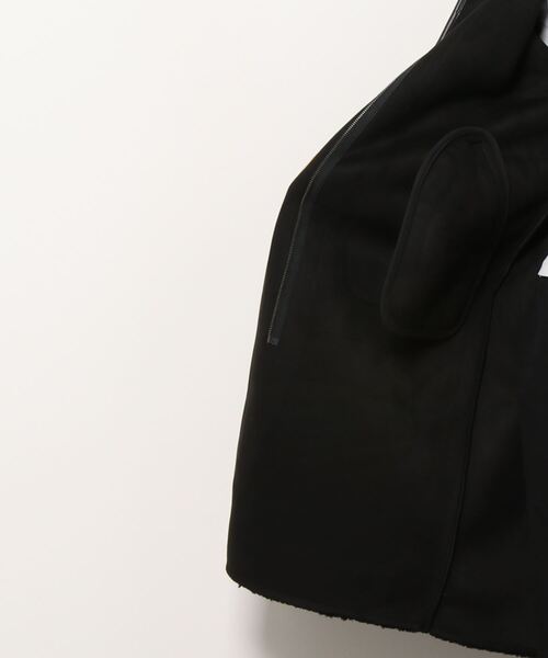 「B:MING by BEAMS」 ノーカラーコート MEDIUM モカ レディース_画像4