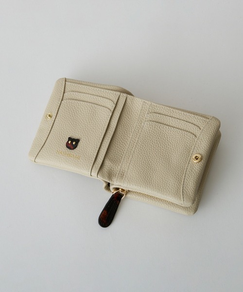 Hashibami（ハシバミ） 二つ折り財布 財布 「HASHIBAMI」猫