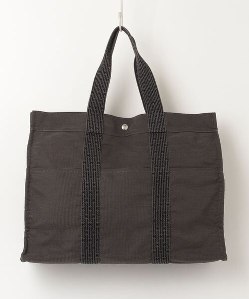 「HERMES」 トートバッグ - グレー レディース