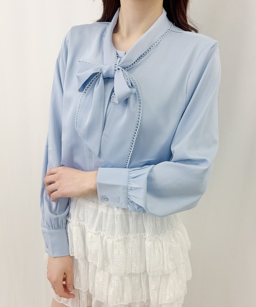 frunco ブラウス シャツ 入学式 卒業式 「ZOZOTOWN限定」ピコレース