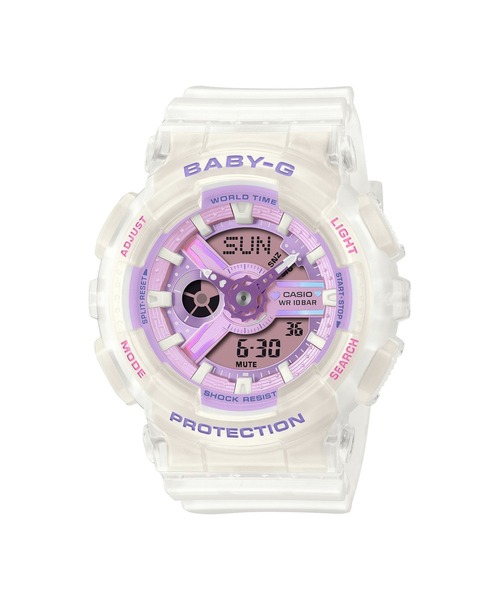 BABY-G 腕時計 BA-110シリーズ / BA-110PS-7AJF レディース : ZOZOTOWN