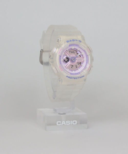BABY-G 腕時計 BA-110シリーズ / BA-110PS-7AJF レディース : ZOZOTOWN