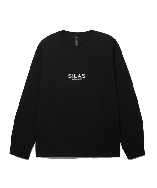 「SILAS」 長袖Tシャツ M ネイビー メンズ_画像3