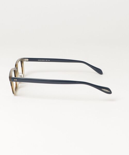 「OLIVER PEOPLES」 メガネ - ネイビー メンズ_画像2