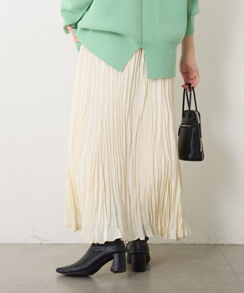 「COLLAGE GALLARDAGALANTE」 フレアスカート FREE オフホワイト レディースの画像5