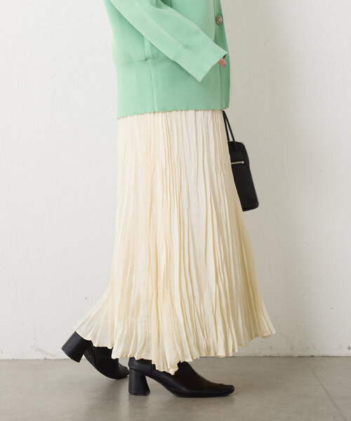 「COLLAGE GALLARDAGALANTE」 フレアスカート FREE オフホワイト レディースの画像6