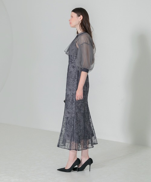 「Leja」 キャミソールワンピース MEDIUM ブルー レディースの画像