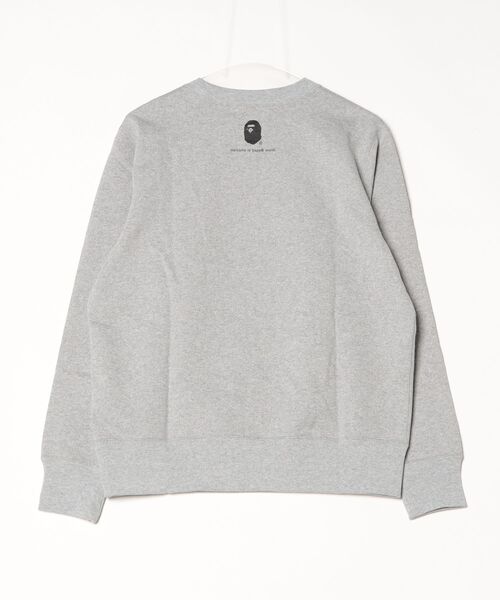 トレーナー スウェット GO APE POINTER COLLEGE CREWNECK BAPEC メンズ レディースの画像