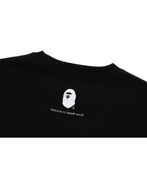 トレーナー スウェット GO APE POINTER COLLEGE CREWNECK BAPEC メンズ レディースの画像