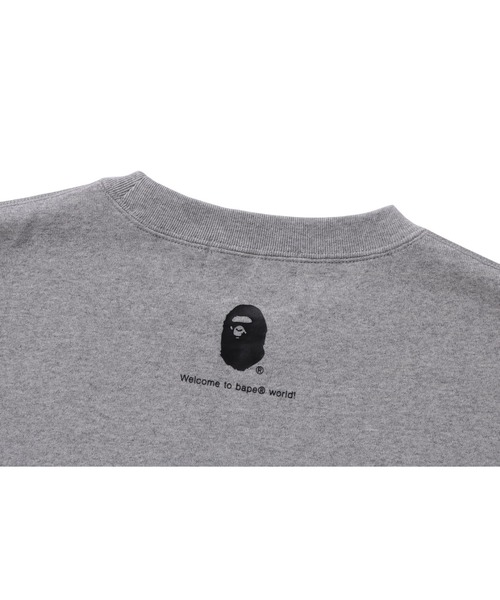 トレーナー スウェット GO APE POINTER COLLEGE CREWNECK BAPEC メンズ レディースの画像