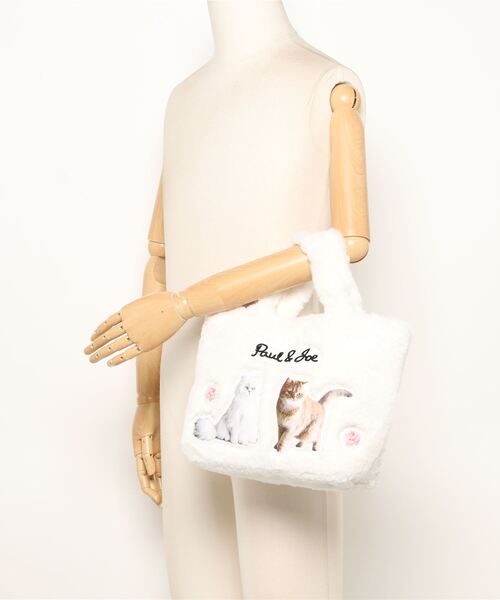 「PAUL & JOE ACCESSOIRES」 ハンドバッグ FREE ベージュ レディース_画像4