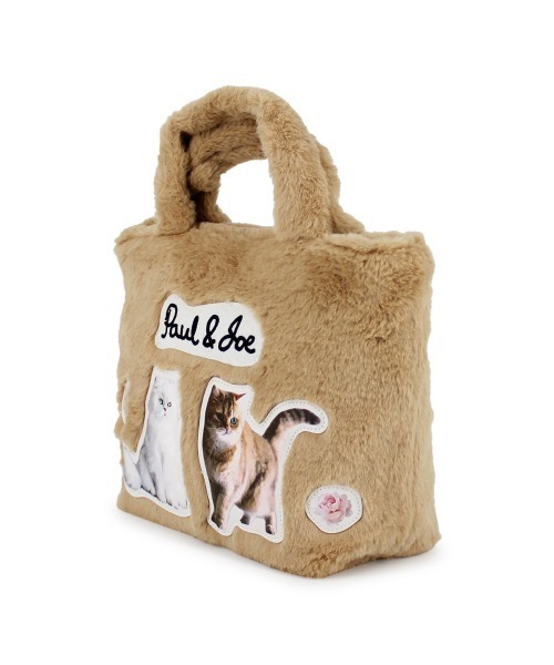 「PAUL & JOE ACCESSOIRES」 ハンドバッグ FREE ベージュ レディース_画像8