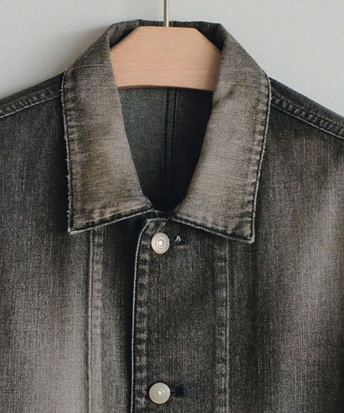 LIDnM（リドム） ブルゾン アウター Fog Washed Chore Jacket メンズ