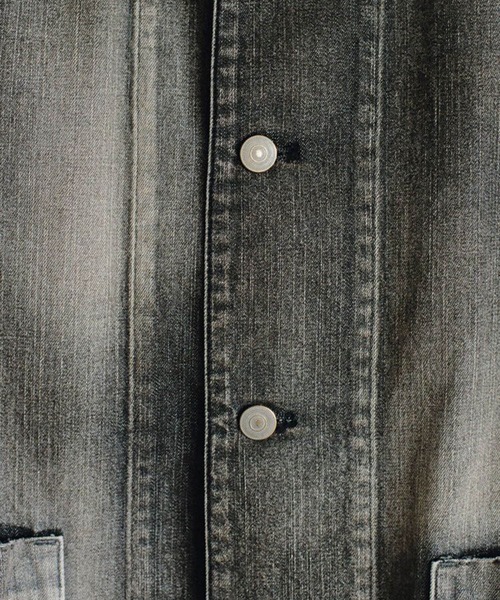 LIDnM（リドム） ブルゾン アウター Fog Washed Chore Jacket メンズ