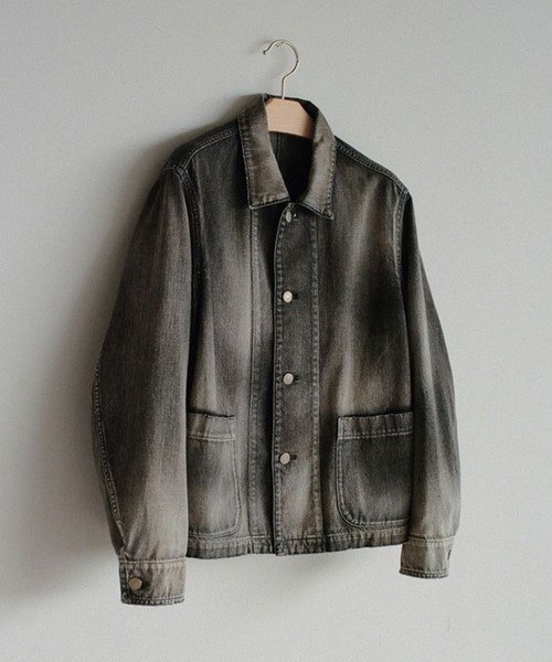 ジャケット・アウター Fog Washed Chore Jacket LIDnM（リドム） ブルゾン アウター Fog Washed Chore Jacket メンズ