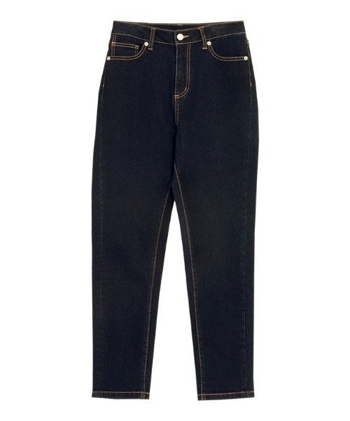 「Pierrot」 スキニーデニムパンツ L サックスブルー レディース_画像3