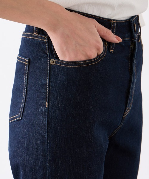 「Pierrot」 スキニーデニムパンツ L サックスブルー レディース_画像8