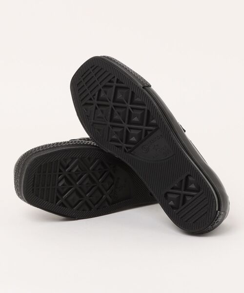 スニーカー CONVERSE コンバース AS SQUARETOE LOAFER オールスター スクエアトウ ローファー 31316981 BLACKの画像