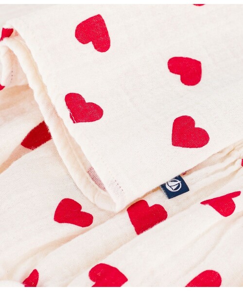 PETIT BATEAU（プチバトー） ワンピース ダブルガーゼワンピース 