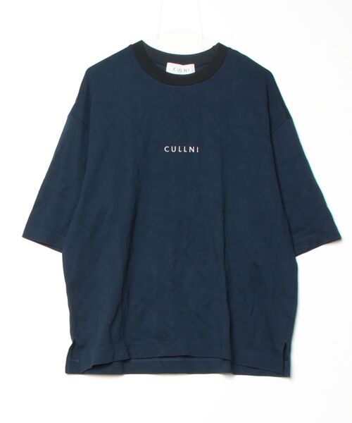 CULLNI シャツ ネイビー 半袖 クルニ CULLNI（クルニ） 半袖Tシャツ 1 ネイビー メンズ : ZOZOTOWN Yahoo!店