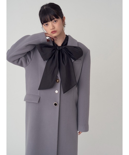 「LILY BROWN」 長袖ブラウス FREE ホワイト レディース_画像5