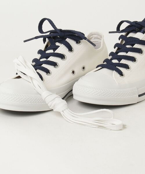 「MELROSE」 ローカットスニーカー「CONVERSEコラボ」 24.5cm ホワイト レディース_画像4