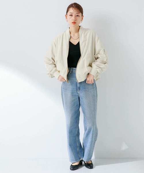 「URBAN RESEARCH Sonny Label」 ブルゾン FREE ベージュ系その他 レディースの画像