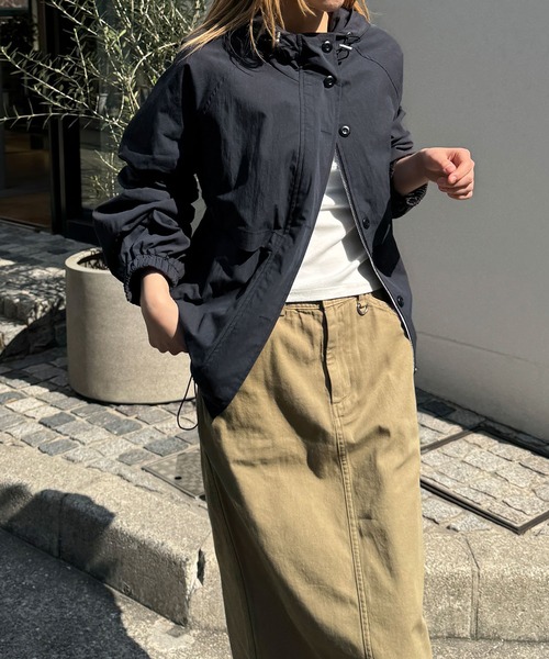 週末値下げ⭐︎CANAL JEAN　ナイロンボアジャケット キャナルジーン CANAL JEAN Yonpi ナイロンボアジャケット （ブルー