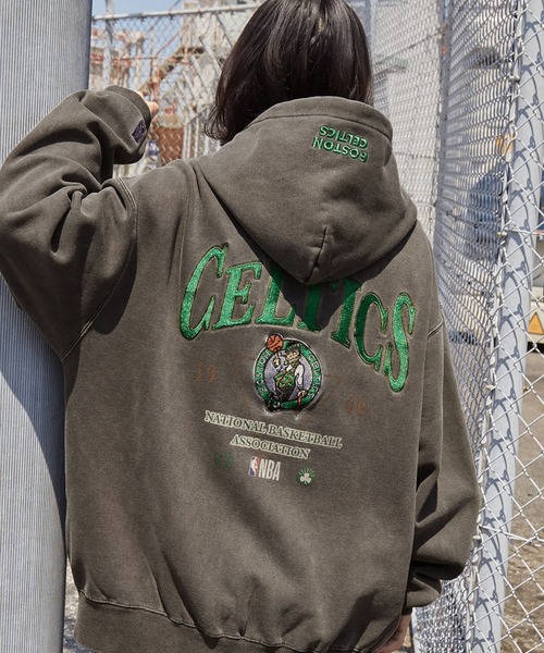 NBA ジップアップパーカー M グレー メンズ : ZOZOTOWN Yahoo!店
