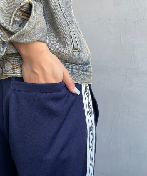 umbro（アンブロ） イージーパンツ S ネイビー レディース : ZOZOTOWN