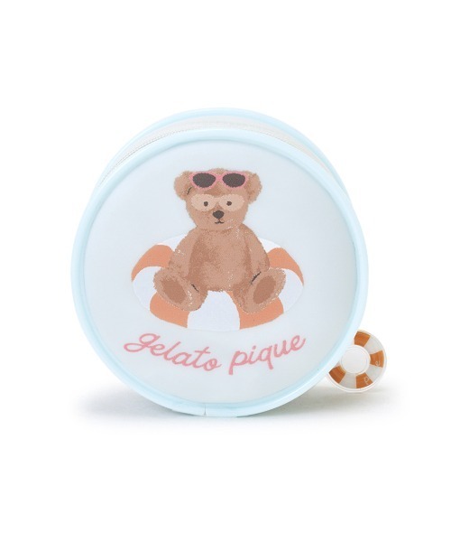 gelato pique（ジェラートピケ） ポーチ サマーベア PVCポーチ