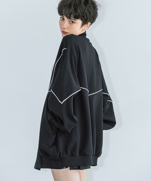 「PAGEBOY」 スウェットカットソー FREE ブラック レディース_画像4