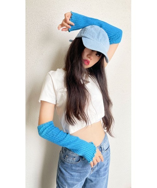 新品未使用 MAYDI /マイディ ARM WARMER アーム ウォーマー tokohana アームカバー アームカバー アームウォーマー レッグ
