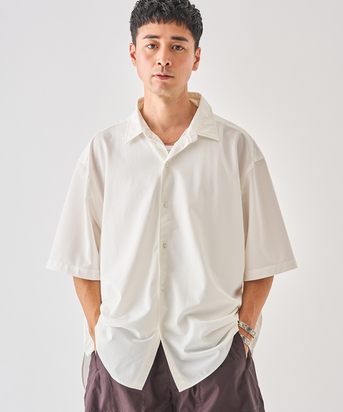 エディフィス　カネマサフィル半袖シャツ EDIFICE（エディフィス） シャツ Kanemasa Phil. (カネマサ フィル