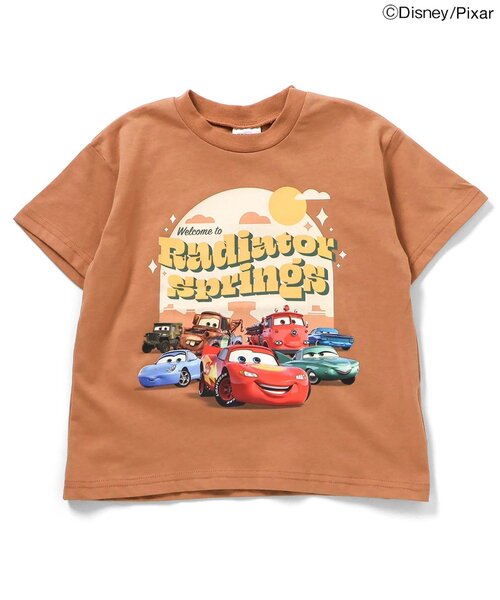Disney（ディズニー） tシャツ WEB限定 「カーズ」Tシャツ キッズ 子供 