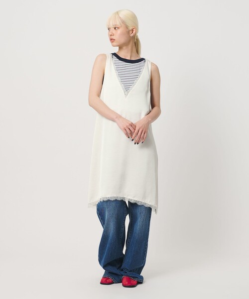 BEAUTY＆YOUTH UNITED ARROWS ワンピース 夏 レース ノースリーブ ミニ