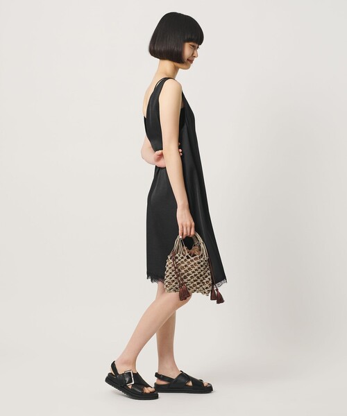 Beauty & youthレース ノースリーブ ミニワンピース ウォッシャブル BEAUTY＆YOUTH UNITED ARROWS ワンピース 夏 レース ノースリーブ ミニ
