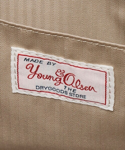 トートバッグ 「YOUNG＆OLSEN The DRYGOODS STORE」エンボス レザー デラックス トートM トートバッグ メンズ レディースの画像