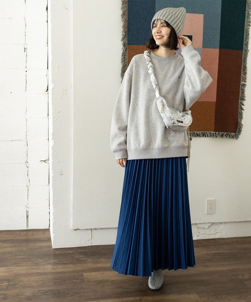 「POLO BCS」 スウェットカットソー MEDIUM グレー レディース_画像2