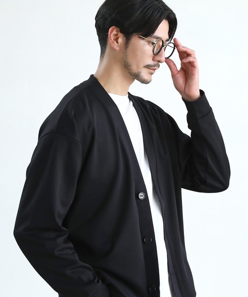 「SPU」 カーディガン X-LARGE チャコール メンズ_画像4