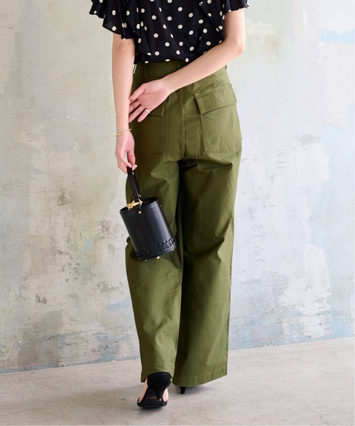 「JOURNAL STANDARD relume」 カーゴパンツ 36 カーキ レディース_画像8