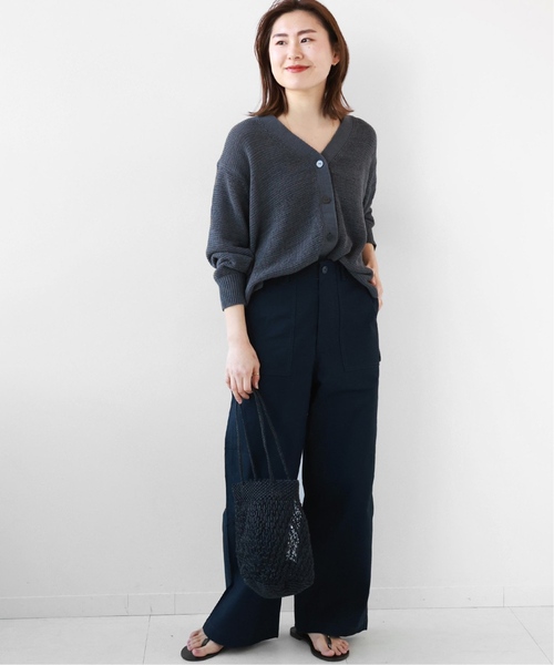 「JOURNAL STANDARD relume」 カーゴパンツ 36 カーキ レディース_画像9