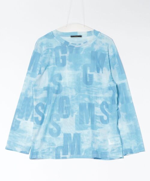 tシャツ Y2K シアーロゴプリントルーズトップス レディース : ZOZOTOWN