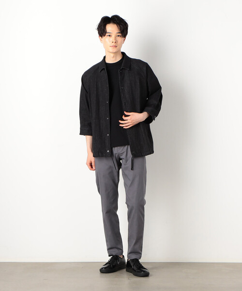 「COMME CA COMMUNE」 デニムジャケット MEDIUM ブラック メンズ_画像3